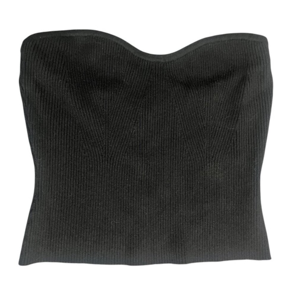 Banana Republic Black Ribbed Tube Top